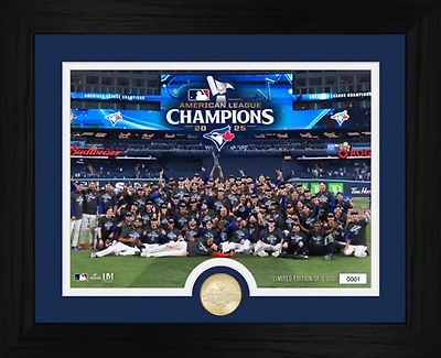 Toronto Blue Jays 2025 American League Champions Bronze Coin Photo Mint