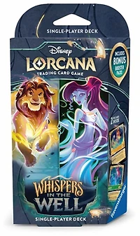 Disney Lorcana TCG: Whispers in the Well Single-Player Deck (Simba and Megara)
