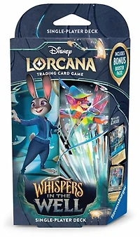 Disney Lorcana TCG: Whispers in the Well Single-Player Deck (Judy Hopps and Robin Hood)