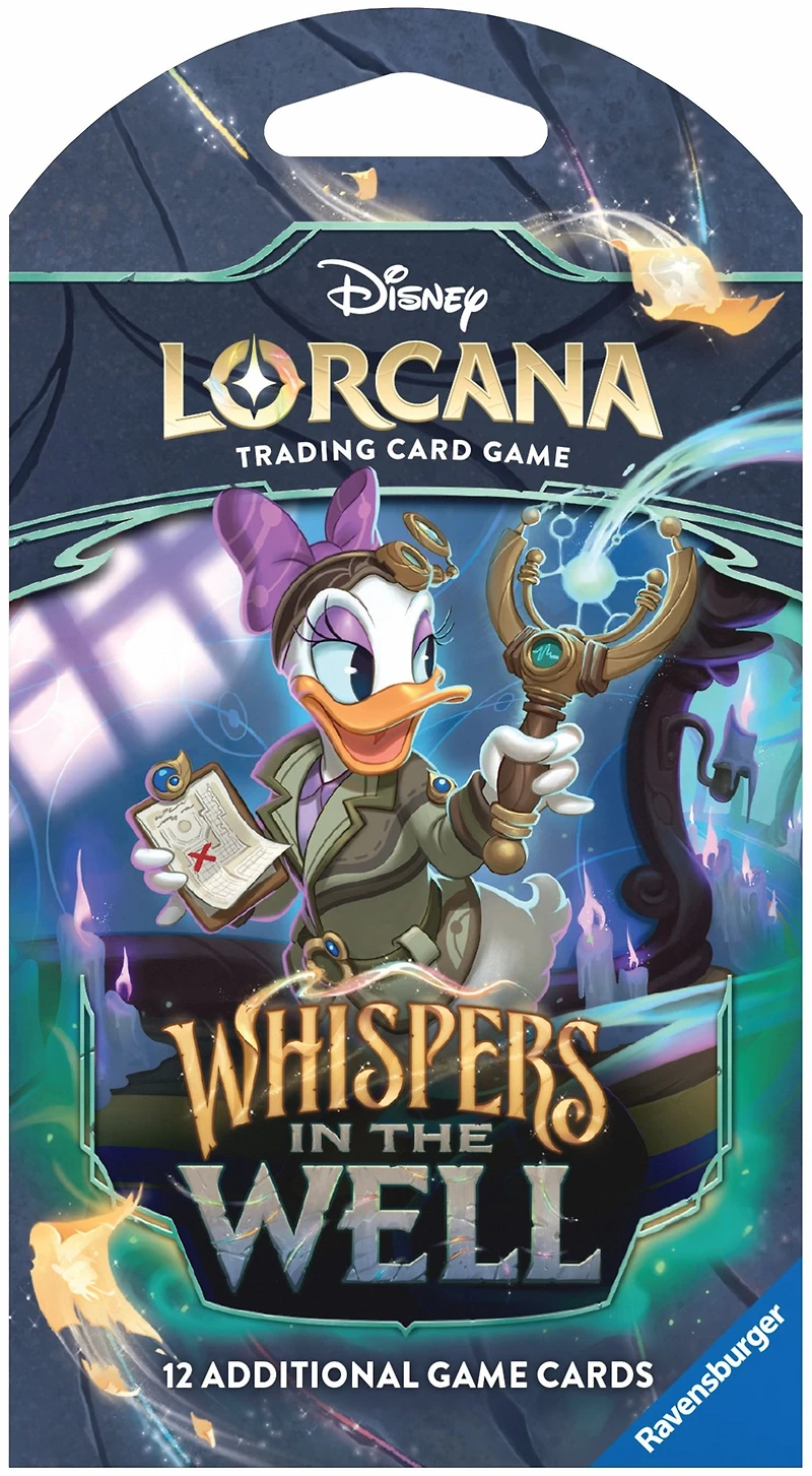 Sleeved Booster Pack Whispers In The Well Disney Lorcana Trading Cards Assortie – Une variation choisie au hasard