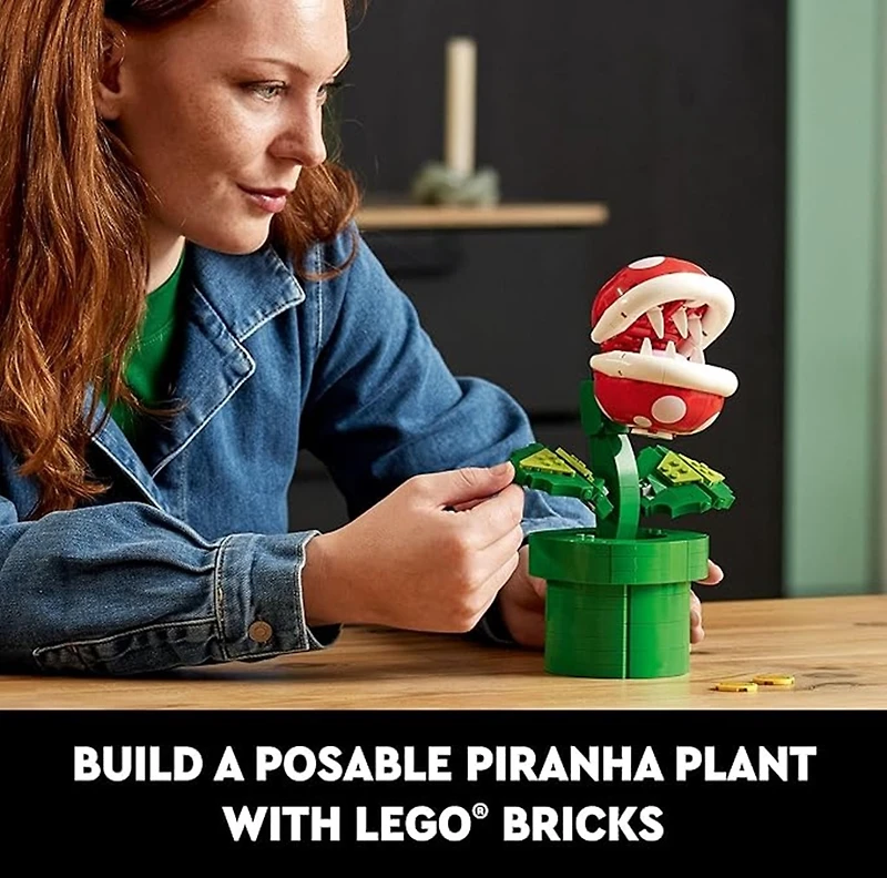 LEGO® Super Mario™ Piranha Plant 71426 Collectible Building Set 