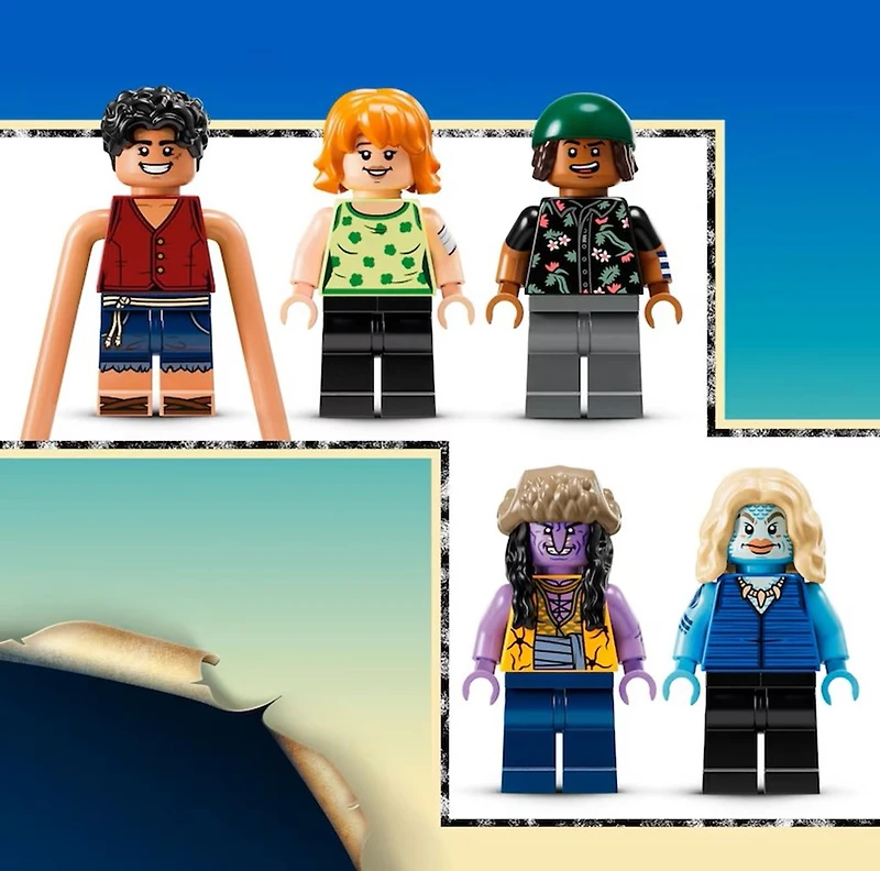 LEGO® ONE PIECE Battle at Arlong Park Interactive Pirate Toy Building Set 