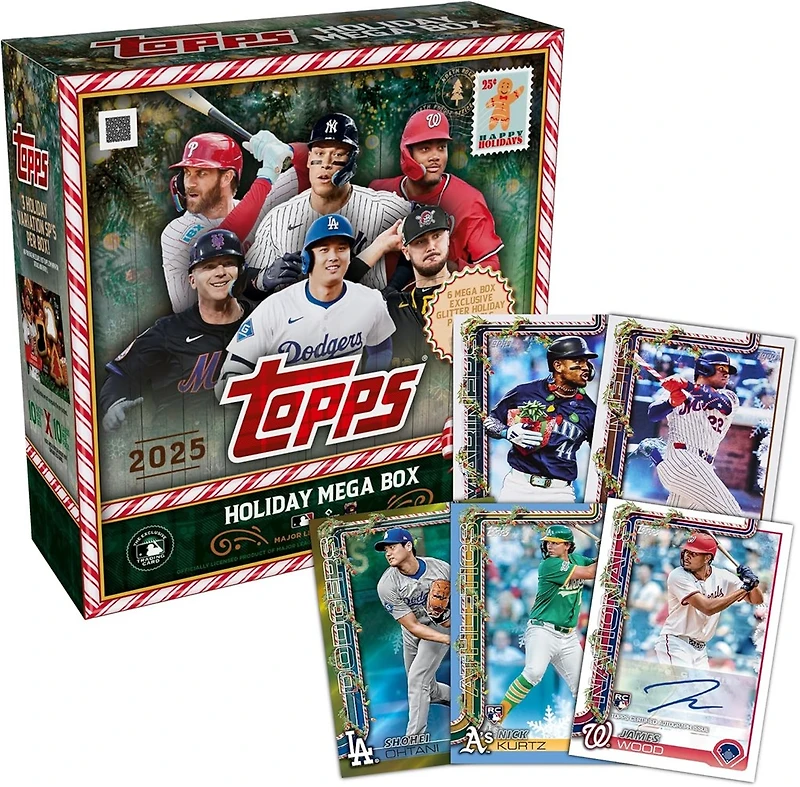 2025 Topps Holiday Baseball Mega Box