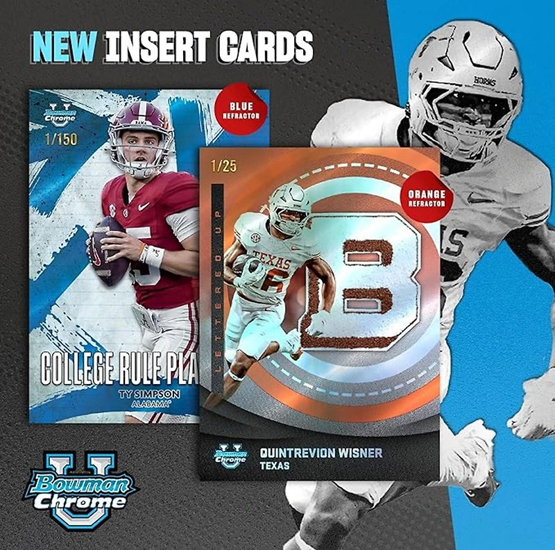 2025 Bowman University Chrome Football Value Box