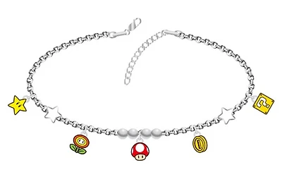 Super Mario Bros Charm Bracelet