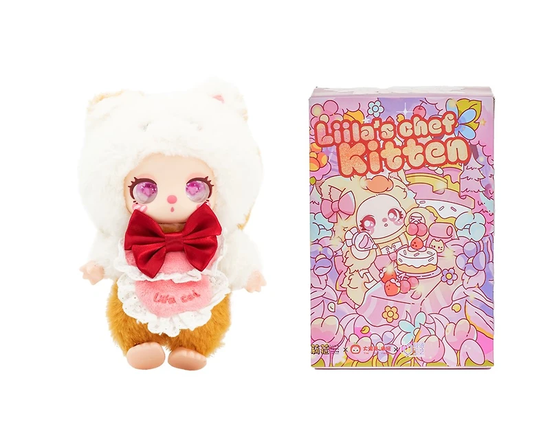 Baby Three - 17 Cm Lilia Chef Kitten – One Variation Chosen at Random