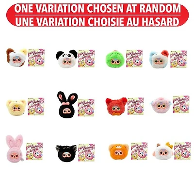 Baby Three - 8 Cm Animal Party Keyring – Une variation choisie au hasard