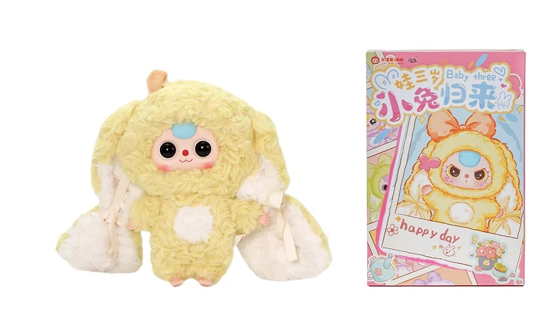 Baby Three - 20.5 Cm Little Rabbit Return – One Variation Chosen at Random