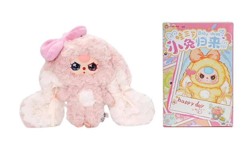 Baby Three - 20.5 Cm Little Rabbit Return – One Variation Chosen at Random