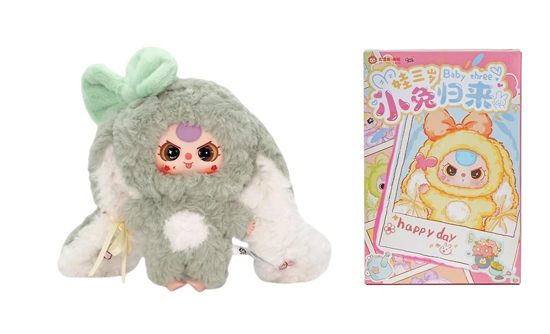 Baby Three - 20.5 Cm Little Rabbit Return – One Variation Chosen at Random