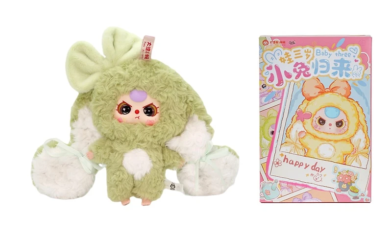 Baby Three - 20.5 Cm Little Rabbit Return – One Variation Chosen at Random