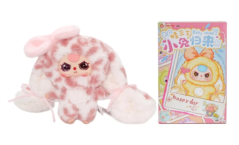 Baby Three - 20.5 Cm Little Rabbit Return – One Variation Chosen at Random