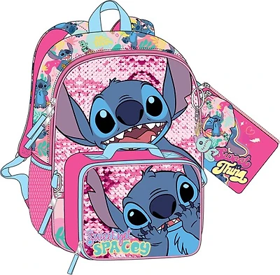 Ensemble sac à dos pour enfants Lilo et Stitch