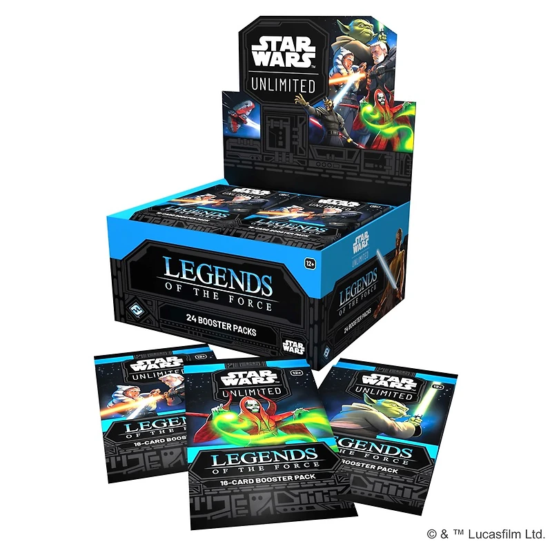 Star Wars: Unlimited - Legends of the Force - Booster Display (24 un.) (EN) 