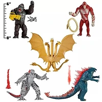 MonsterVerse Titans vs Titans 5 Pk Battle Set – Godzilla Evolved, Kong with B.E.A.S.T. Glove 