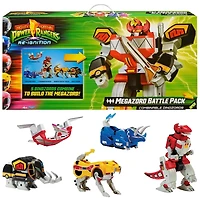 Mighty Morphin Power Rangers Re-Ignition Combinable Dinozords Megazord Battle Pack 