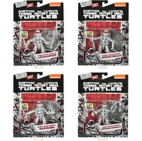 Teenage Mutant Ninja Turtles 4 Inch Action Figure 4-Pack Box Set - Ninja Turtles Black and White Com 