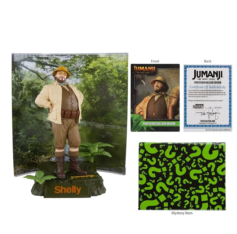Movie Maniacs - Jumanji - Professor Sheldon Oberon Limited Edition 6-Inch Posed Figure  