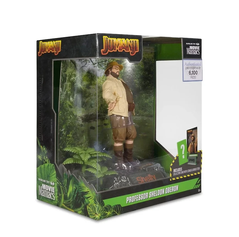 Movie Maniacs - Jumanji - Professor Sheldon Oberon Limited Edition 6-Inch Posed Figure  
