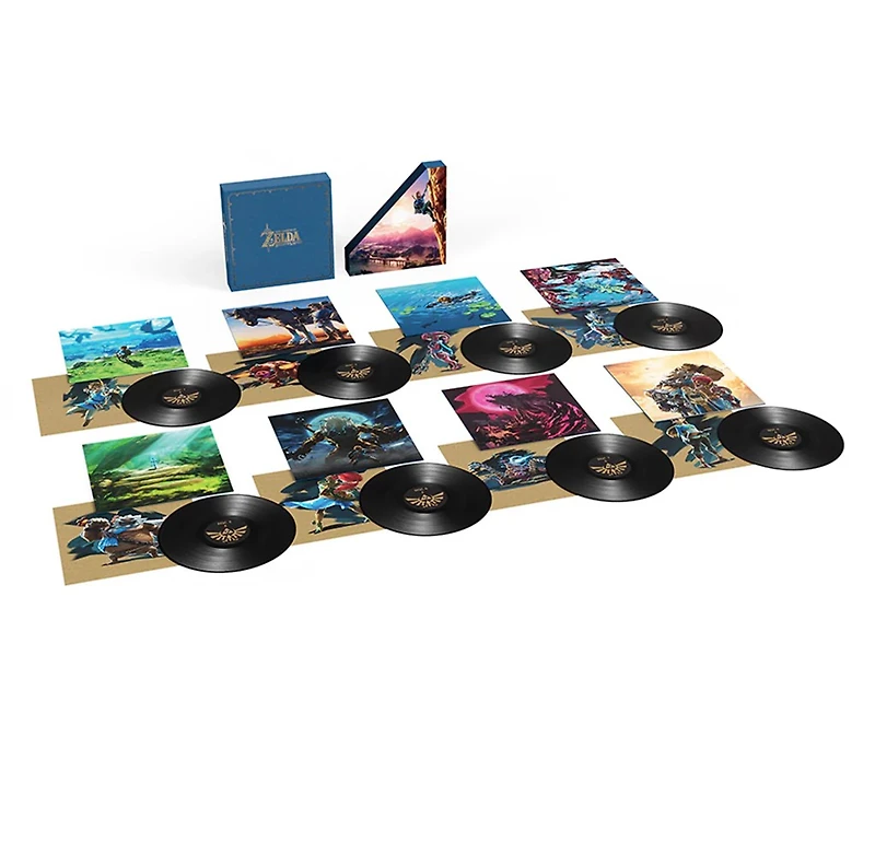 The Legend Of Zelda: Breath Of The Wild (Original Soundtrack) - 8LP - Deluxe Black Vinyl Box Set  
