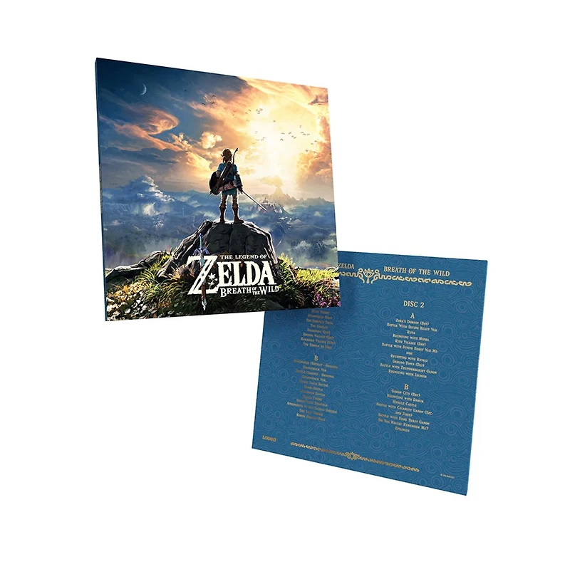 The Legend Of Zelda: Breath Of The Wild (Original Soundtrack) - 2LP - Black Vinyl  