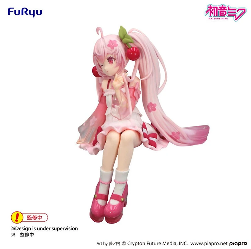 Hatsune Miku - Sakura Miku Noodle Stopper Prize Figure (Wink Ver.)