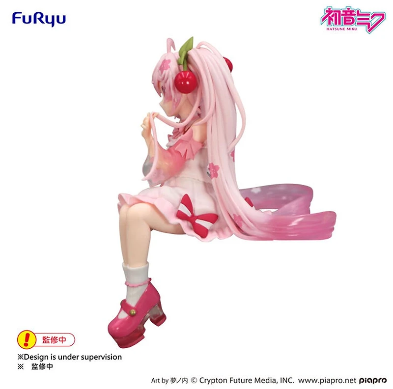 Hatsune Miku - Sakura Miku Noodle Stopper Prize Figure (Wink Ver.)