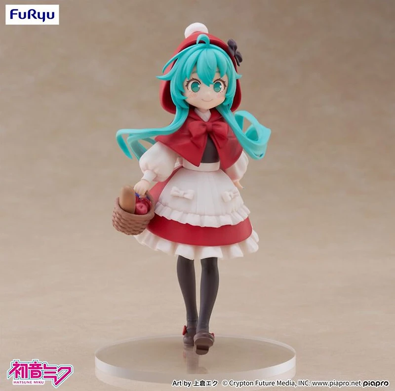Hatsune Miku - Hatsune Miku Desktop Fairy Prize Figure (Little Red Riding Hood Ver.)