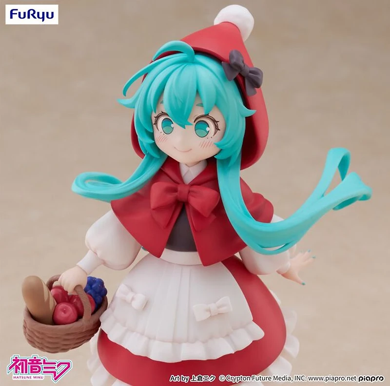 Hatsune Miku - Hatsune Miku Desktop Fairy Prize Figure (Little Red Riding Hood Ver.)