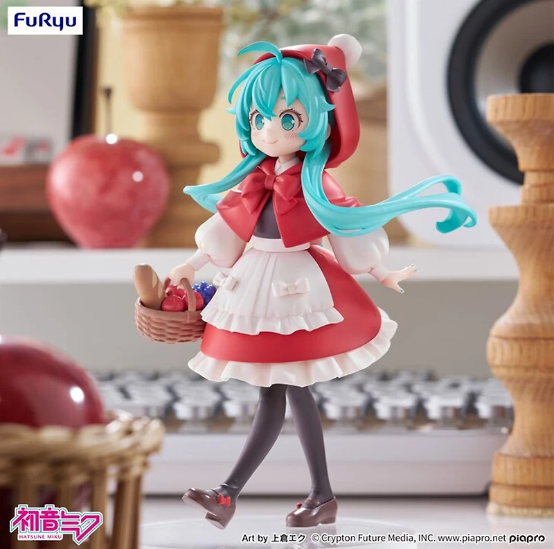 Hatsune Miku - Hatsune Miku Desktop Fairy Prize Figure (Little Red Riding Hood Ver.)
