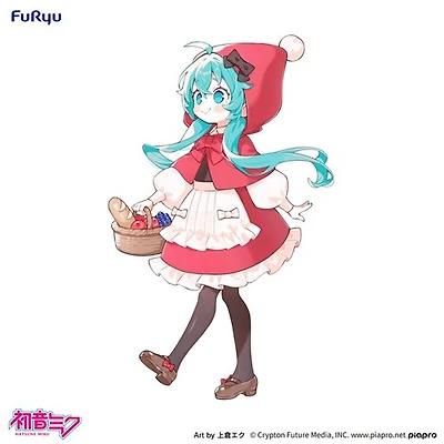 Hatsune Miku - Hatsune Miku Desktop Fairy Prize Figure (Little Red Riding Hood Ver.)