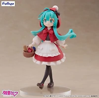 Hatsune Miku - Hatsune Miku Desktop Fairy Prize Figure (Little Red Riding Hood Ver.) 