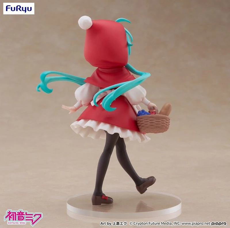 Hatsune Miku - Hatsune Miku Desktop Fairy Prize Figure (Little Red Riding Hood Ver.)