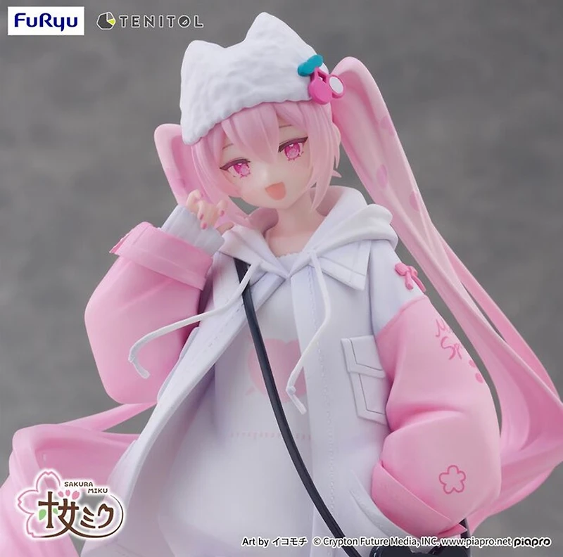 Hatsune Miku - Sakura Miku TENITOL Figure (Cool Style & Petit Ver.)