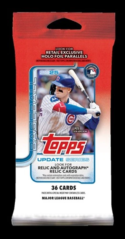 2025 Topps Baseball Update Series Fat Pack
