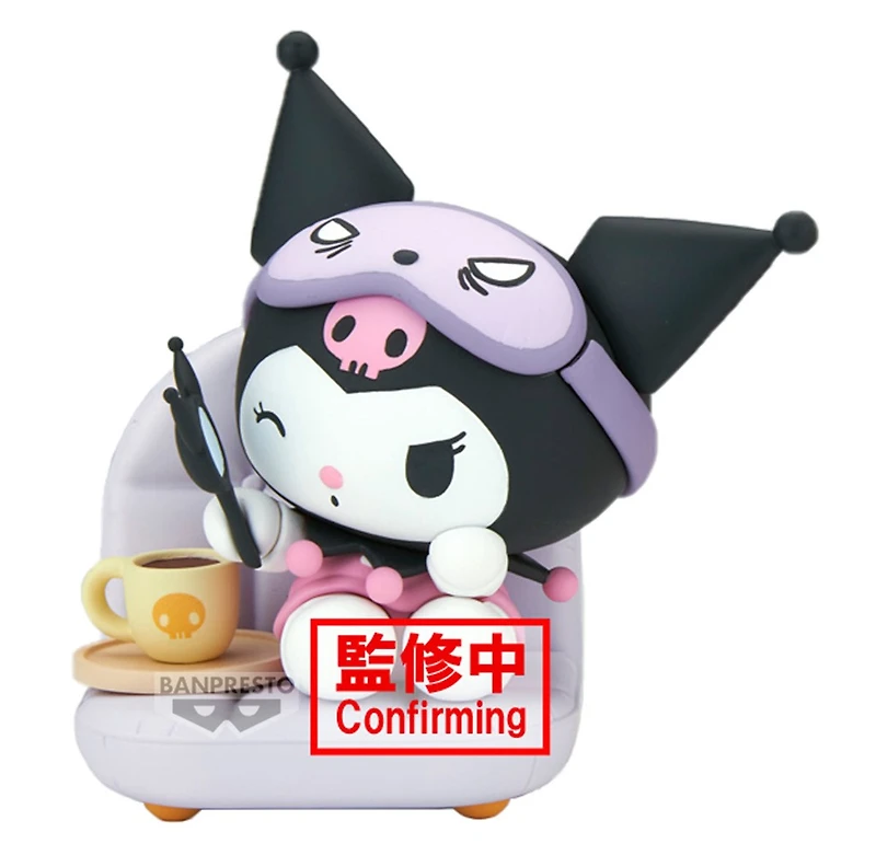 Sanrio characters Nakayoshi memories Relaxing Time at Home - Kuromi & Usahana - (A:Kuromi)