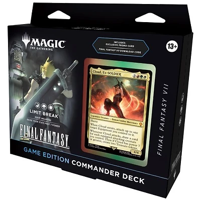 Magic the Gathering Final Fantasy Game Edition Commander Deck