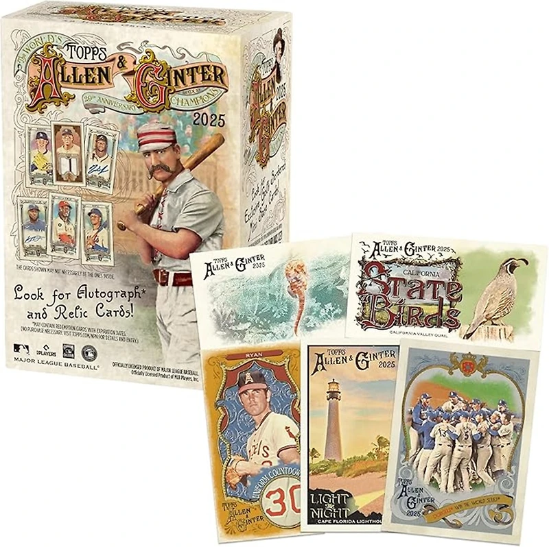 2025 Allen & Ginter Baseball Value Box