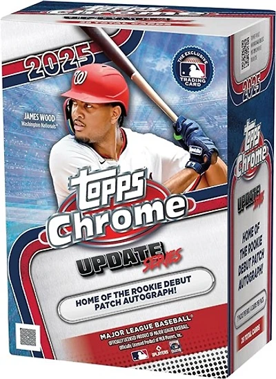 2025 Topps Chrome Updates Baseball Value Box