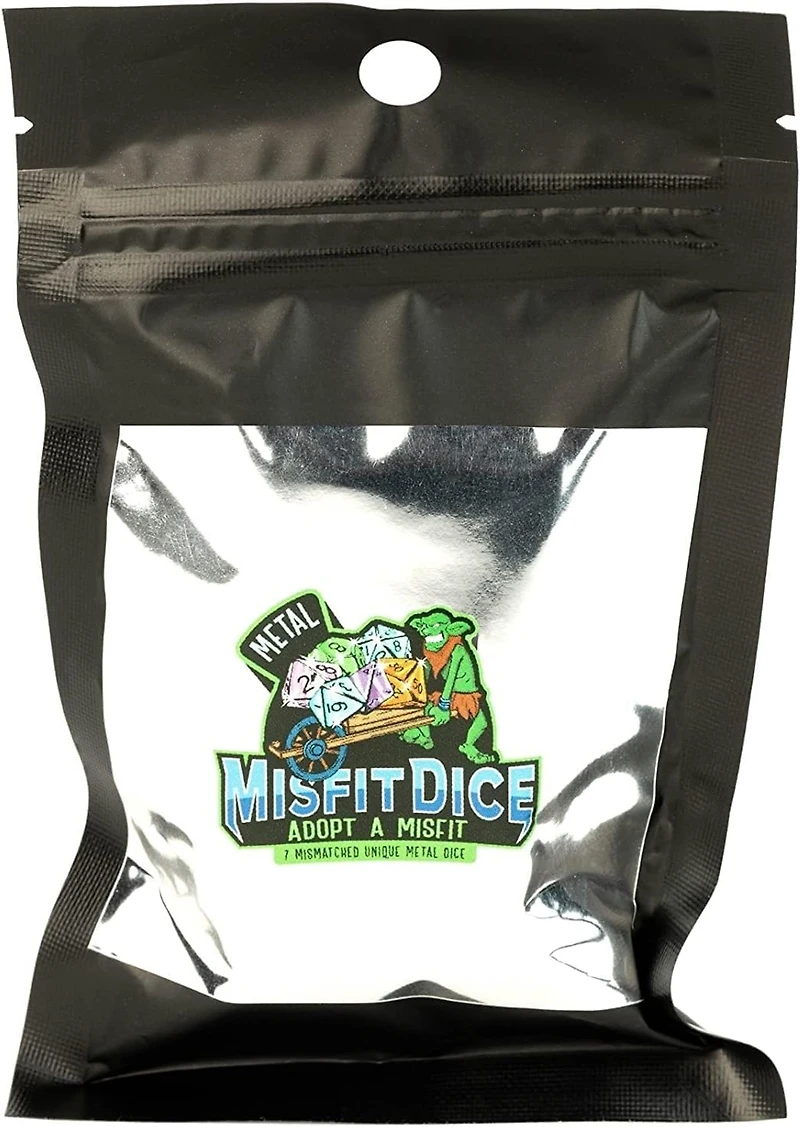 Dice: 2x 7 pc: 10 mm: Mystery Misfit Mini 2 Set Pack