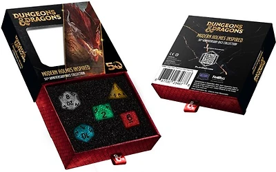 Dice: Dungeons & Dragons: 50th Anniversary: Modern Holmes Inspired Set 