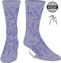 KPOP Demon Hunter Black Light Pattern Socks