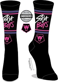 KPOP Demon Hunter Saja Boys Logo Embroidered Socks