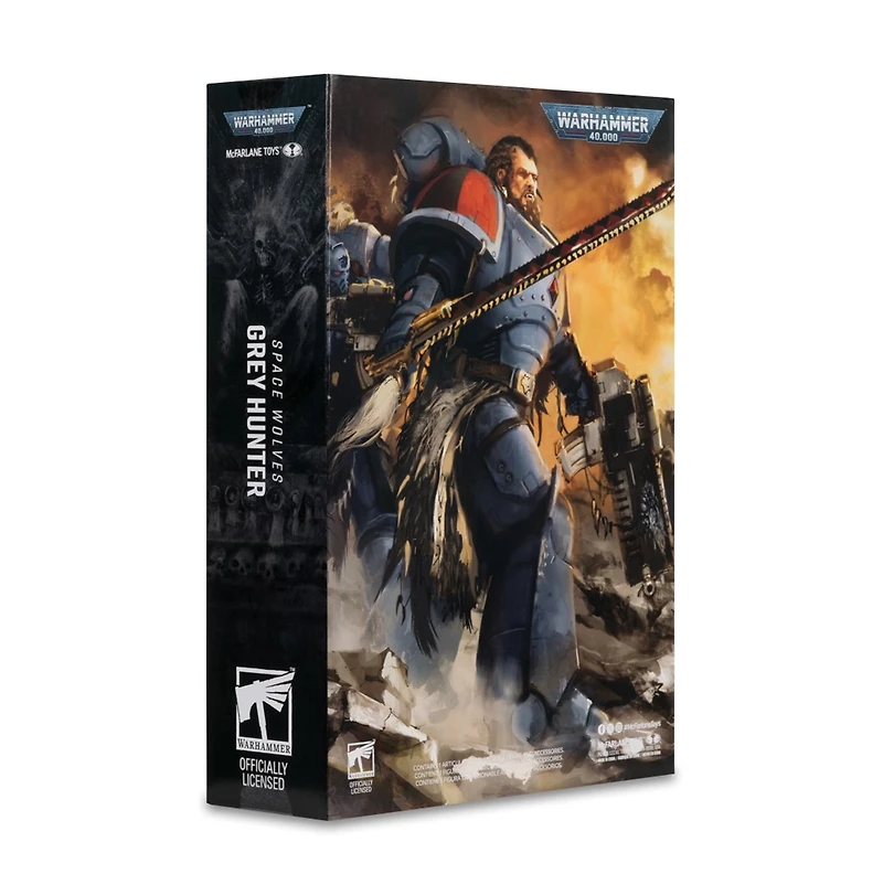 Warhammer 40,000 Grey Hunter (Space Wolves) 7-Inch Action Figure