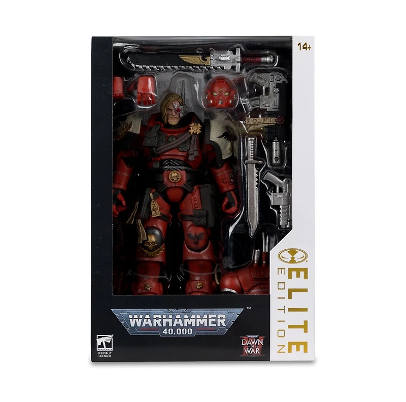 Warhammer 40,000 Captain Cyrus (Dawn of War 4) 7-Inch Deluxe Action Figure  McFarlane Elite Edition #7