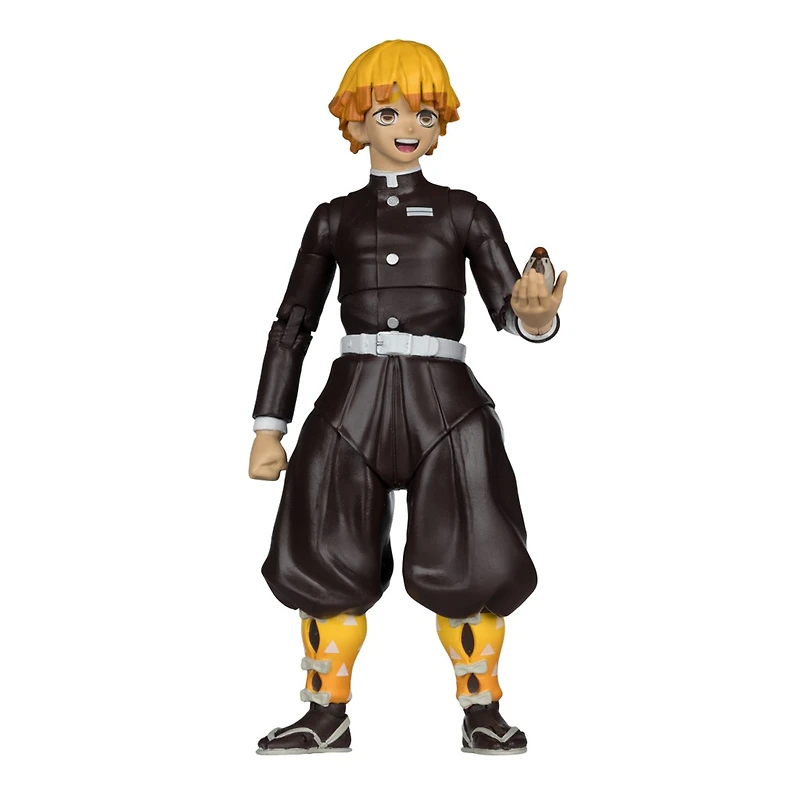 Demon Slayer Zenitsu Agatsuma with Chuntaro 7-Inch Action Figure