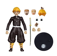 Demon Slayer Zenitsu Agatsuma with Chuntaro 7-Inch Action Figure