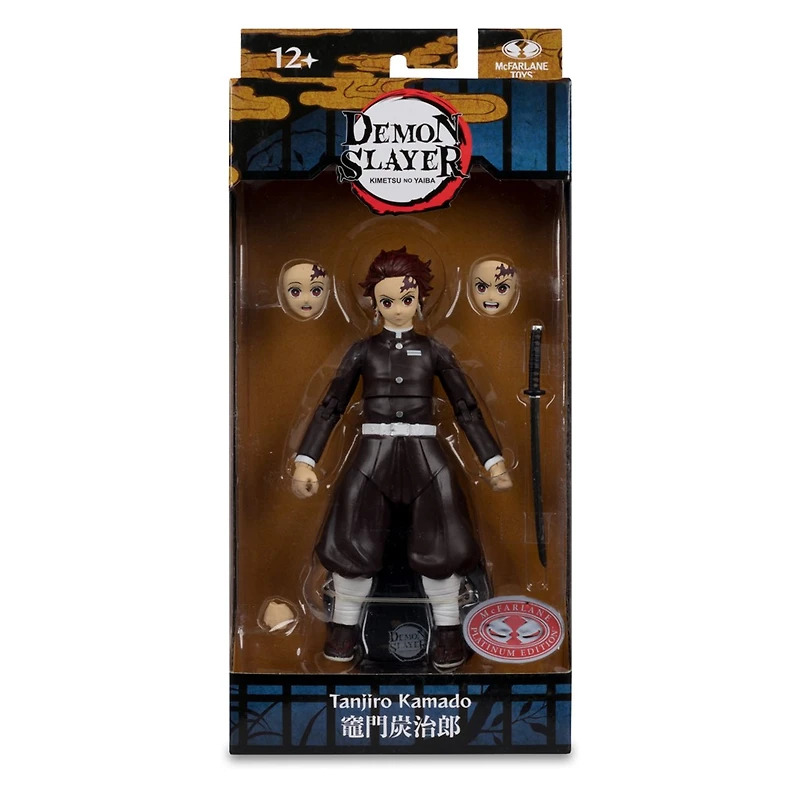 Demon Slayer Tanjiro Kamado (Demon Slayer Corps Uniform) 7-Inch Action Figure McFarlane Toys (Red Platinum Edition)