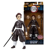 Demon Slayer Tanjiro Kamado (Demon Slayer Corps Uniform) 7-Inch Action Figure McFarlane Toys (Red Platinum Edition)