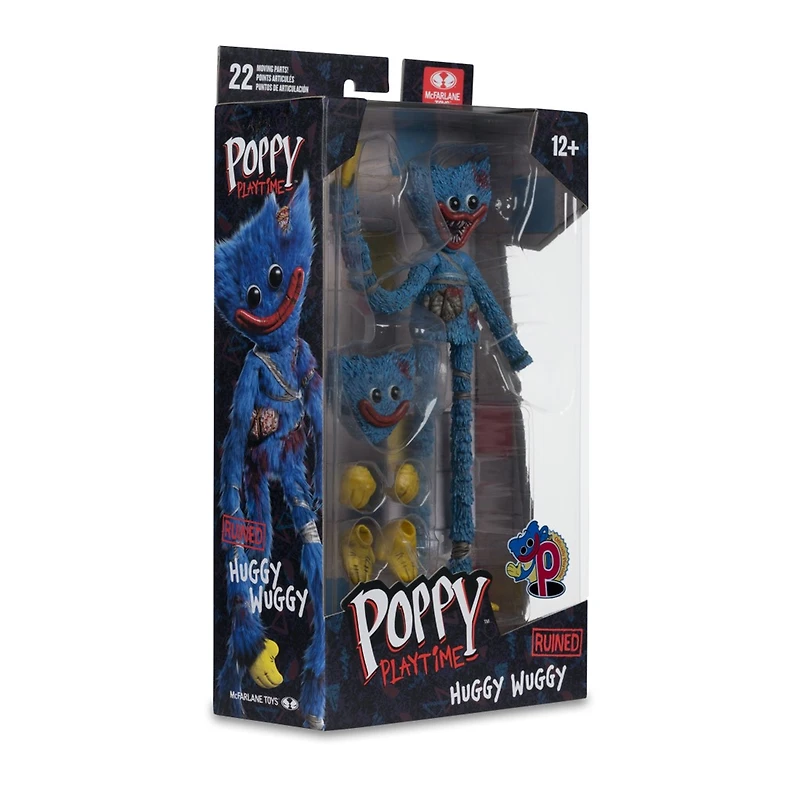 Poppy Playtime Huggy Wuggy (Ruined) 7-Inch Action Figure